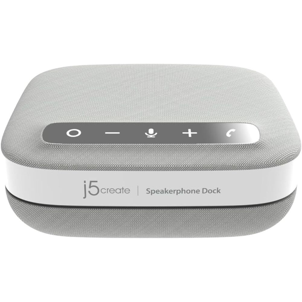 j5create USB-C 4K Speakerphone Dock, HDMI, USB-A, Ethernet, Teams, Zoom, Meet